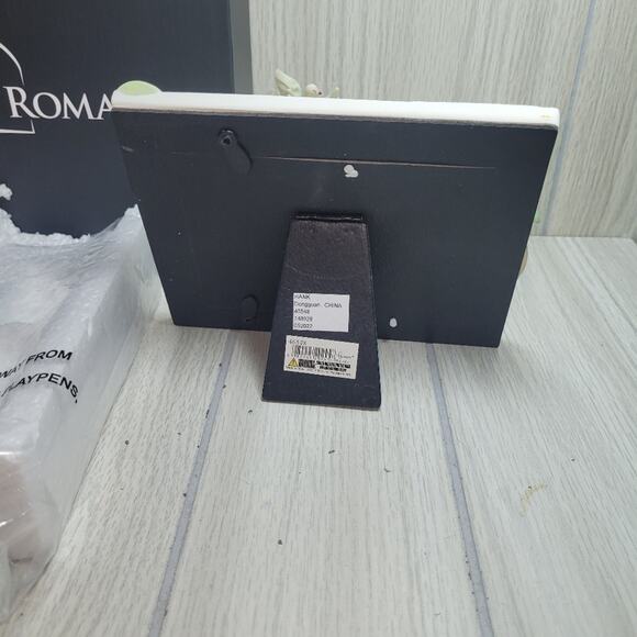 Vtg 2003 Roman God Created Everything Photo Frame Kids 3.5"x5" Noah's Ark Animal - Picture 6 of 9